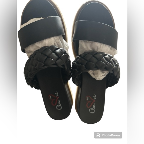 Mia braided platform sandals - Picture 2 of 6